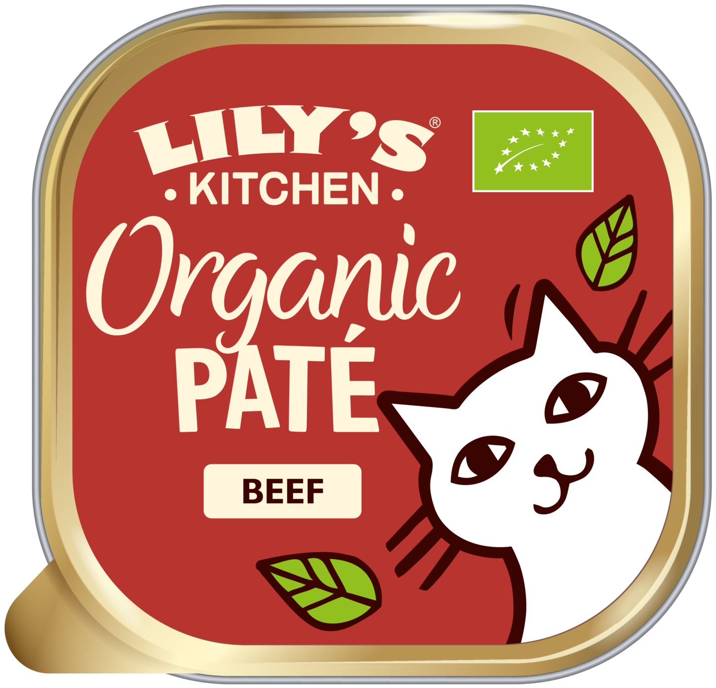 Lilys Kitchen 85g Organic Pate kissanruoka nauta luomu