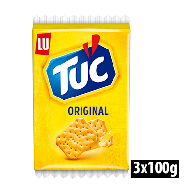 LU Tuc Original 3x100 g suolakeksi