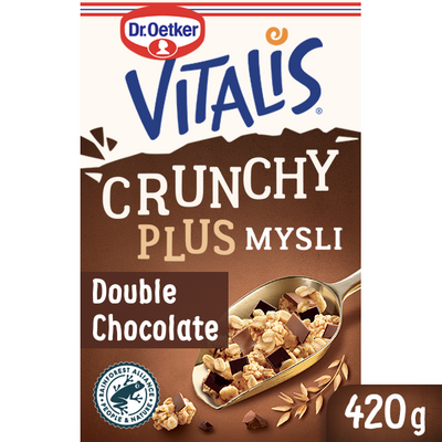 Dr. Oetker Vitalis Crunchy Plus mysli Double Chocolate 420g
