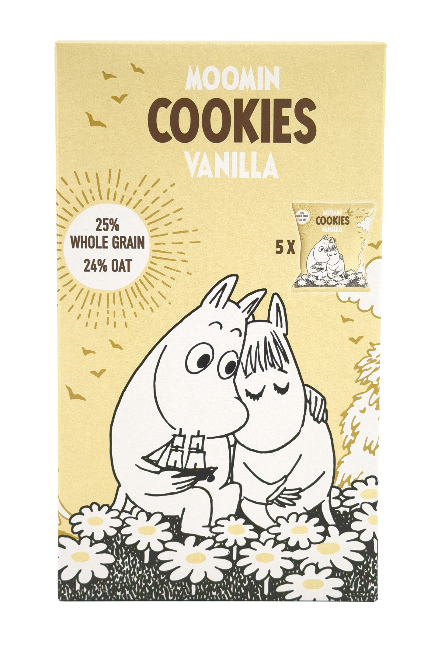 Moomin Kids Cookies 5x20g Vanilla