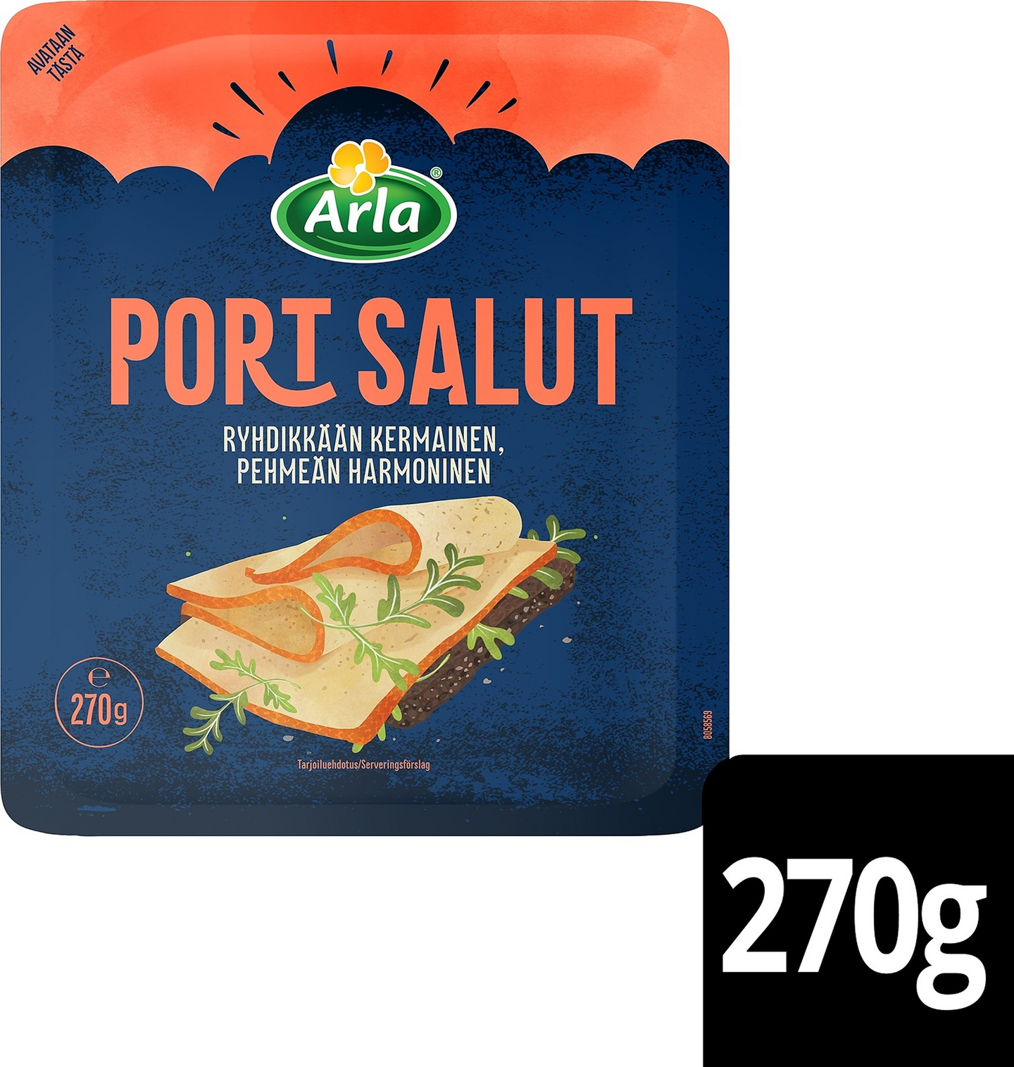 Arla Port Salut juustoviipale 270g