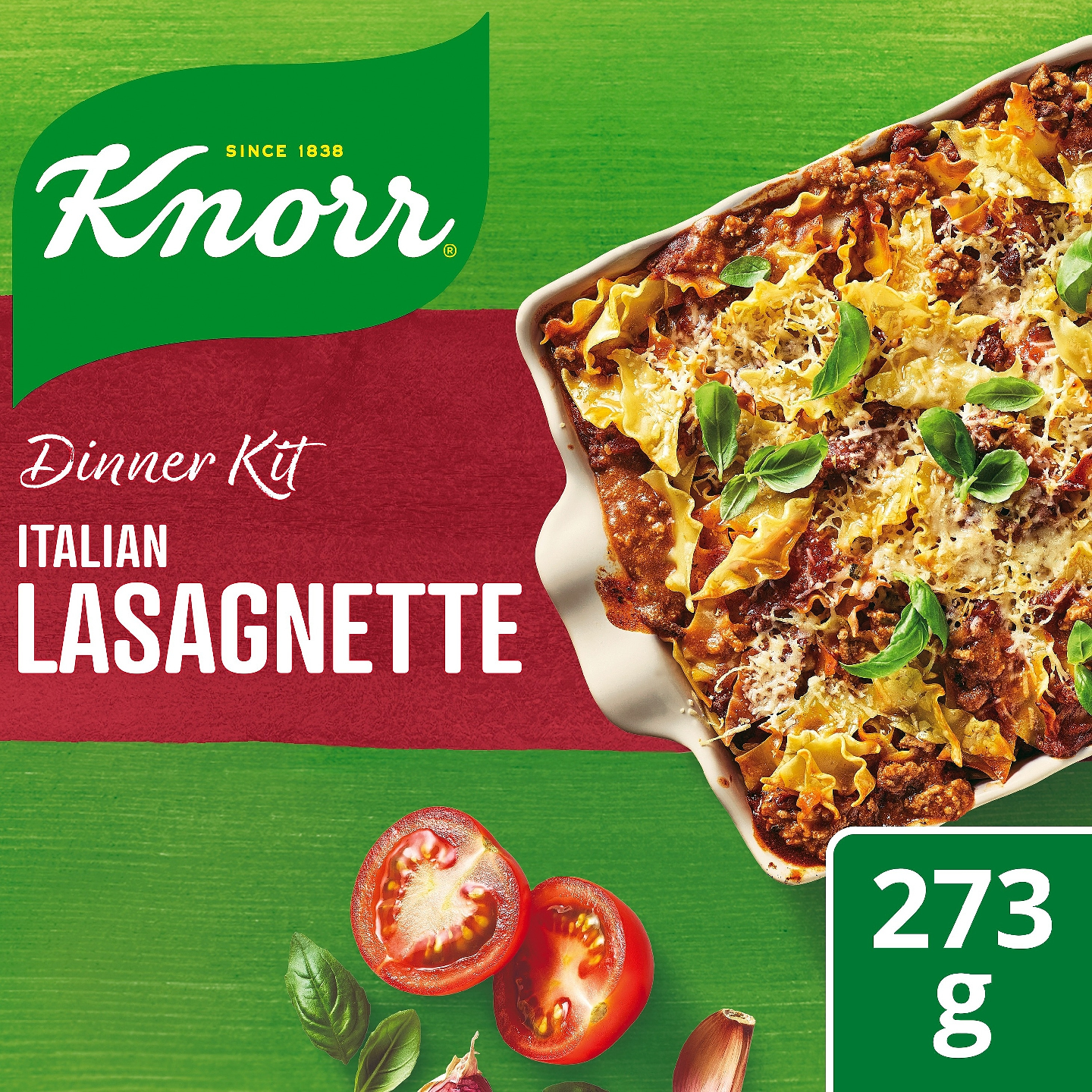 Knorr Lasagnette ateria-ainekset 273 g