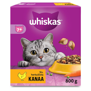 Whiskas 7+ Kanaa 800g