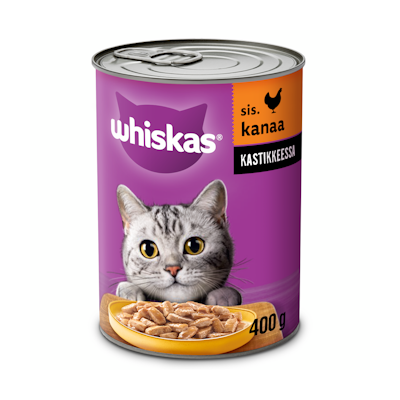 Whiskas kanaa kastikkeessa 400g