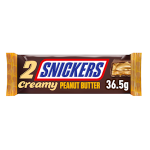 Snickers Creamy Peanut Butter suklaapatukka 36,5g DIS