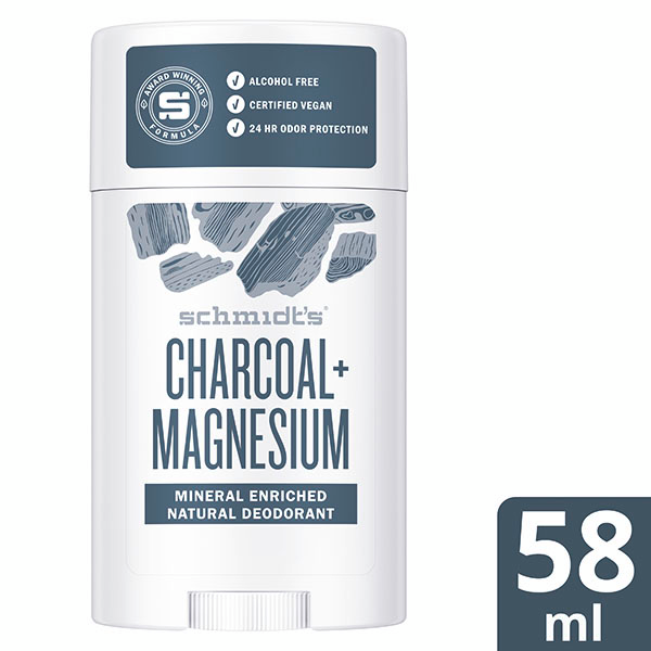Schmidt's Charcoal & Magnesium stick deodorantti 75g