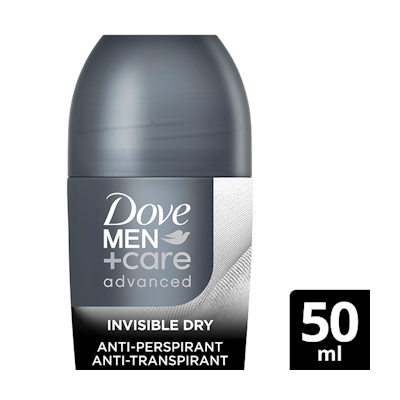 Dove Men+Care 72h Advanced Invisible Dry Antiperspirantti Deo Roll-On 50ml
