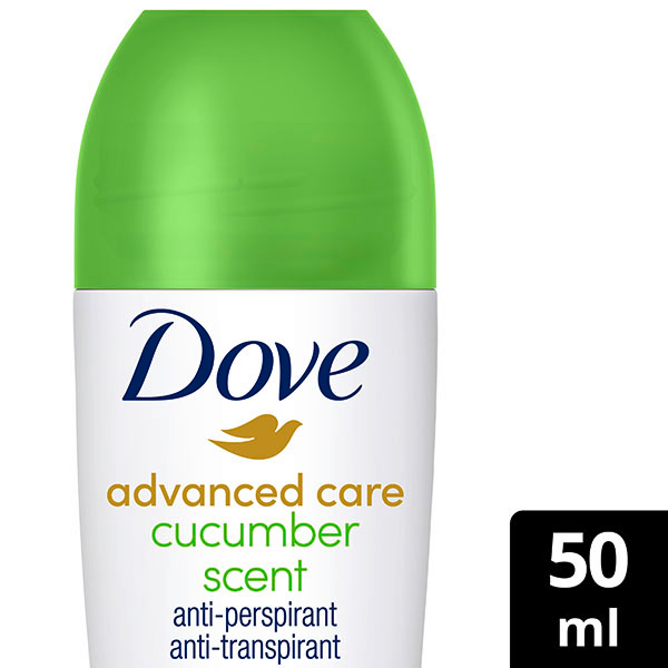 Dove 72h Advanced Care Cucumber Scent Antiperspirantti Deo Roll-On 50ml