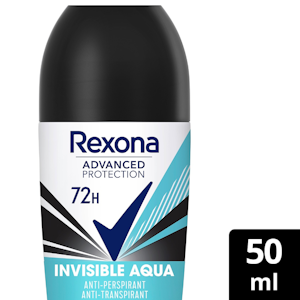 Rexona Advanced Protection antiperspirantti Deo Roll-on 50 ml Invisible Aqua