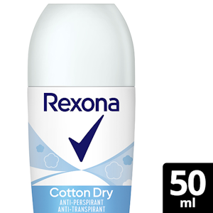 Rexona 48h Cotton Dry Antiperspirantti Deodorantti Roll-on  50 ML