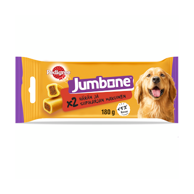 Pedigree Jumbone 180g M härkä