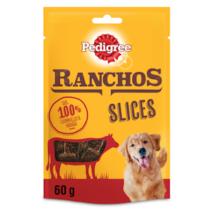 Pedigree Ranchos slices 60g härkä