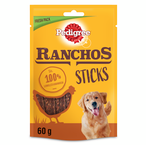 Pedigree Ranchos sticks koiran herkut 60g kana