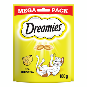 Dreamies Juusto 180g kissan makupalat