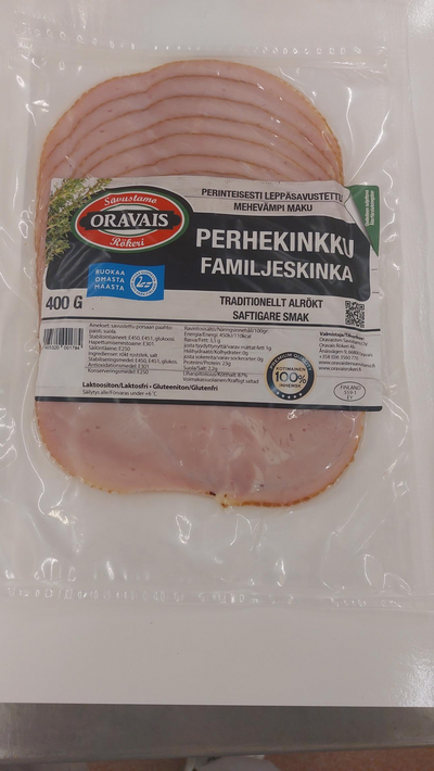 Oravais Savustettu perhekinkku 300g