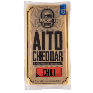 Jukolan Aito Cheddar chili 160g