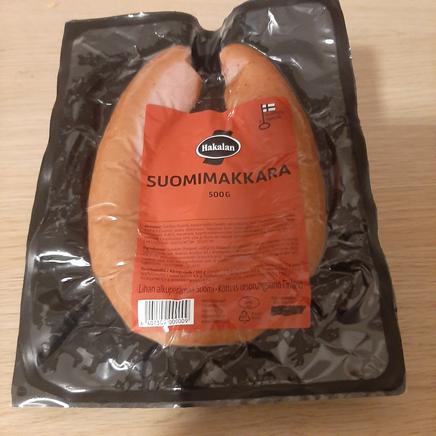 Hakalan Suomimakkara 500g