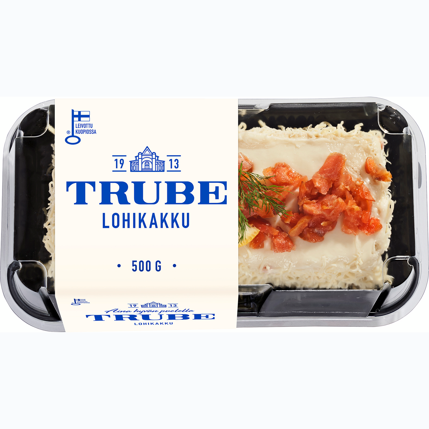 Trube Lohikakku 500g savulohitäytteinen voileipäkakku