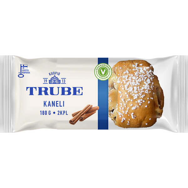Trube kanelipuusti 2kpl/180g kanelitäytteinen pulla