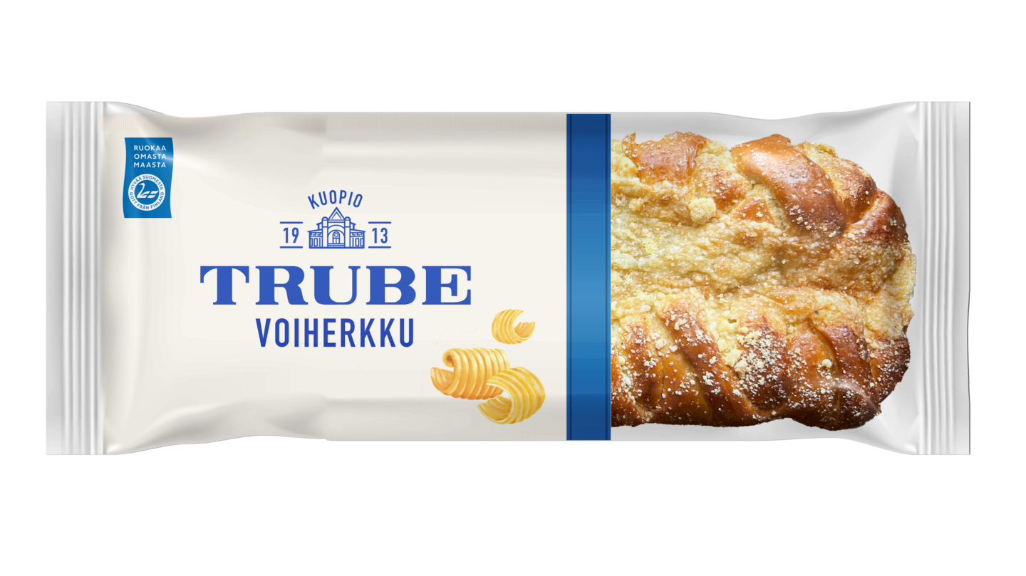 Trube Voiherkku täytepitko 350g voitäytteinen pullapitko