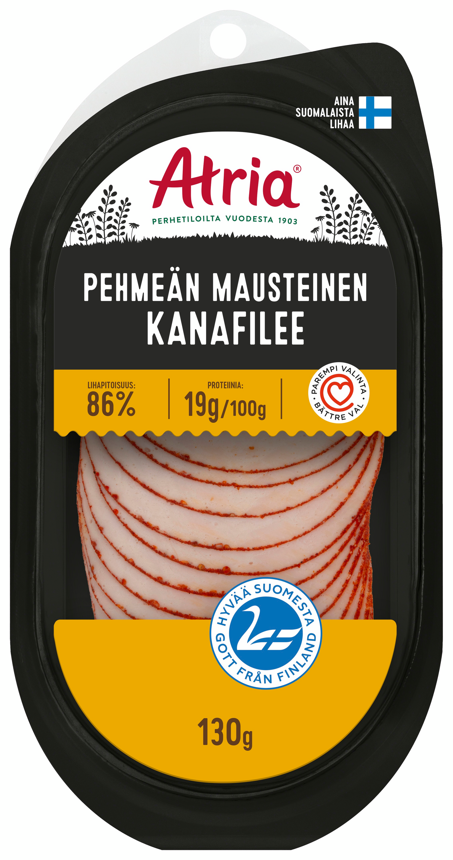 Atria Pehmeän Mausteinen Kanafilee 130g