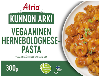 Atria Kunnon Arki hernebolognesepasta 300g vegan