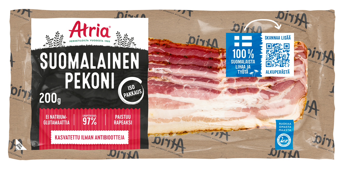 Atria Suomalainen Pekoni 200g