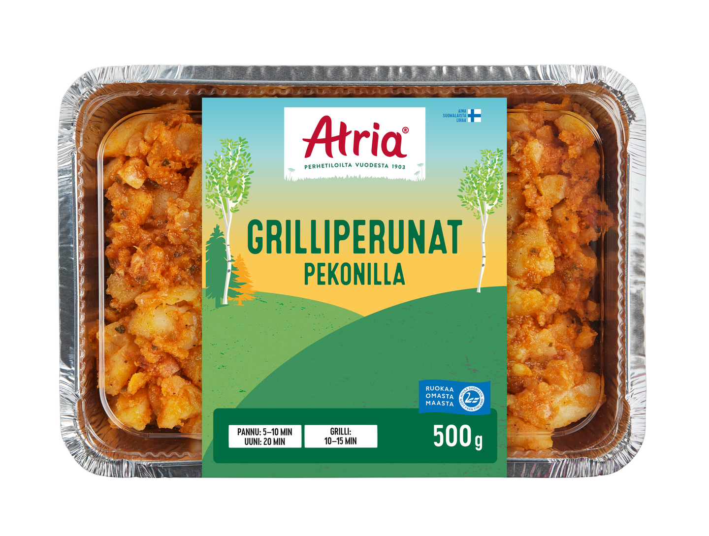 Atria grilliperunat pekonilla 500g