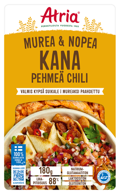 Atria Murea & Nopea kana pehmeä chili 180g