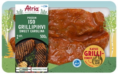 Atria possun iso grillipihvi sweet Carolina 500 g