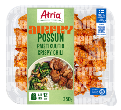 Atria Airfry possun paistikuutio crispy chili 350 g
