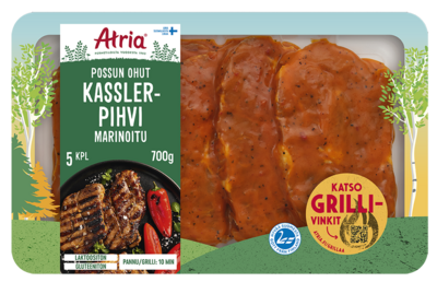 Atria possun ohut kasslerpihvi marinoitu 700 g