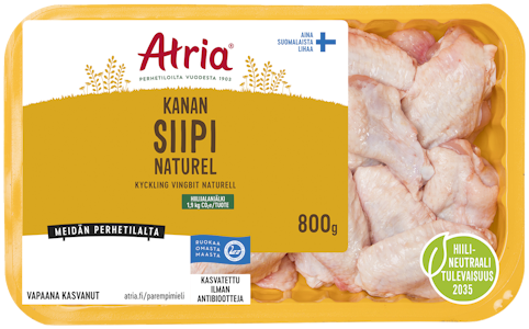 Atria Perhetilan 800g naturel kanan siipi