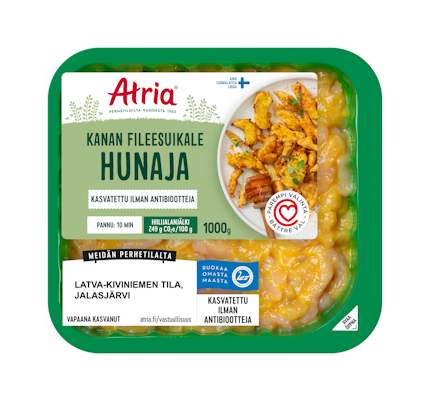 Atria Perhetilan 1000g hunaja kanan fileesuikale