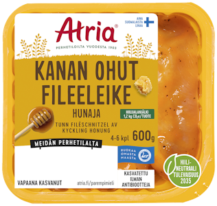 Atria Kanan Ohut Fileeleike Hunaja 600g