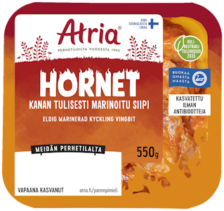 Atria perhetilan kana hornet tulisesti marinoitu siipi 550g