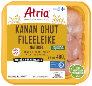 Atria Kanan Ohut Fileeleike Naturel 480g