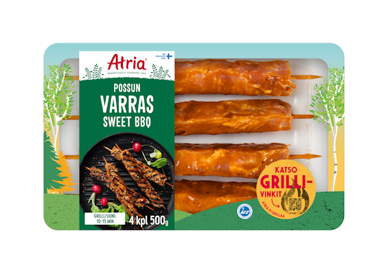 Atria Possun Varras Sweet BBQ 500g