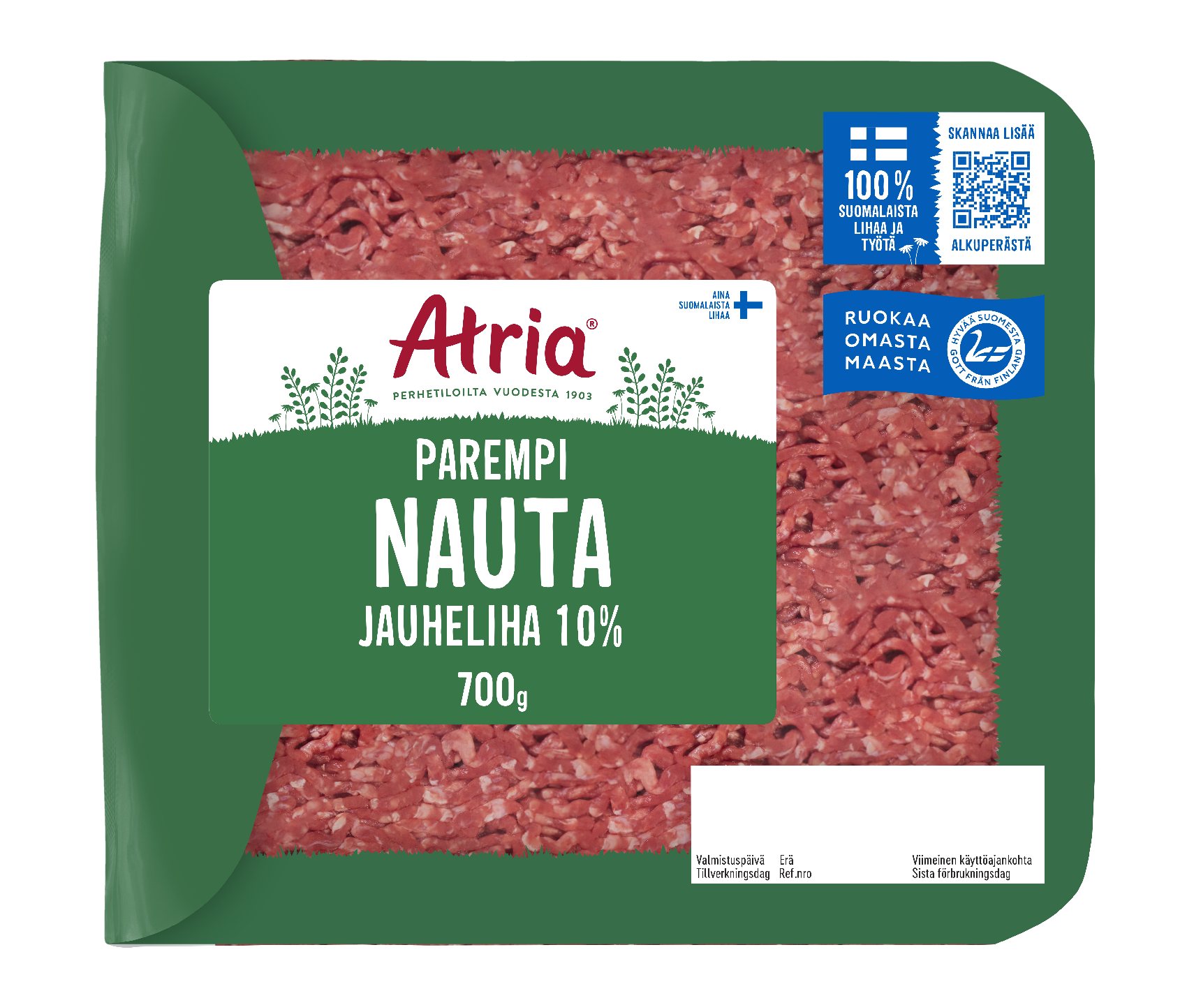 Atria parempi nauta jauheliha 10% 700g