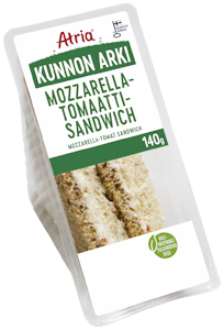 Atria kunnon arki mozzarella-tomaatti sandwich 140g