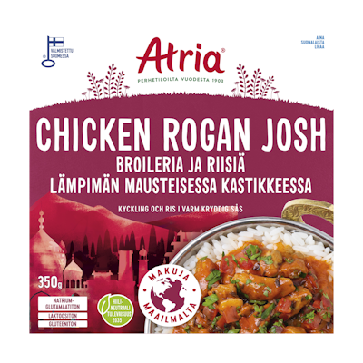 Atria chicken rogan josh 350g