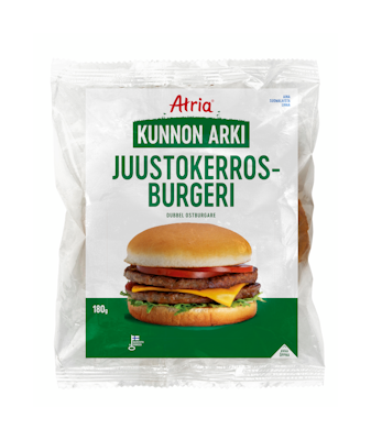 Atria Kunnon Arki juustokerrosburg 180g