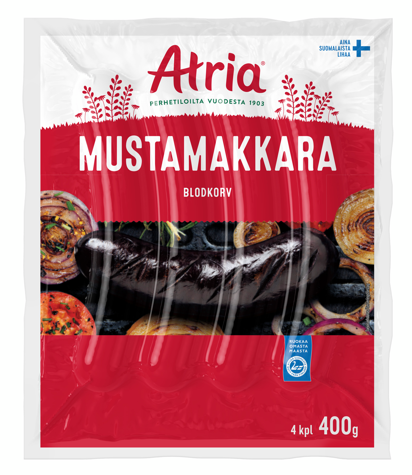 Atria mustamakkara 400g