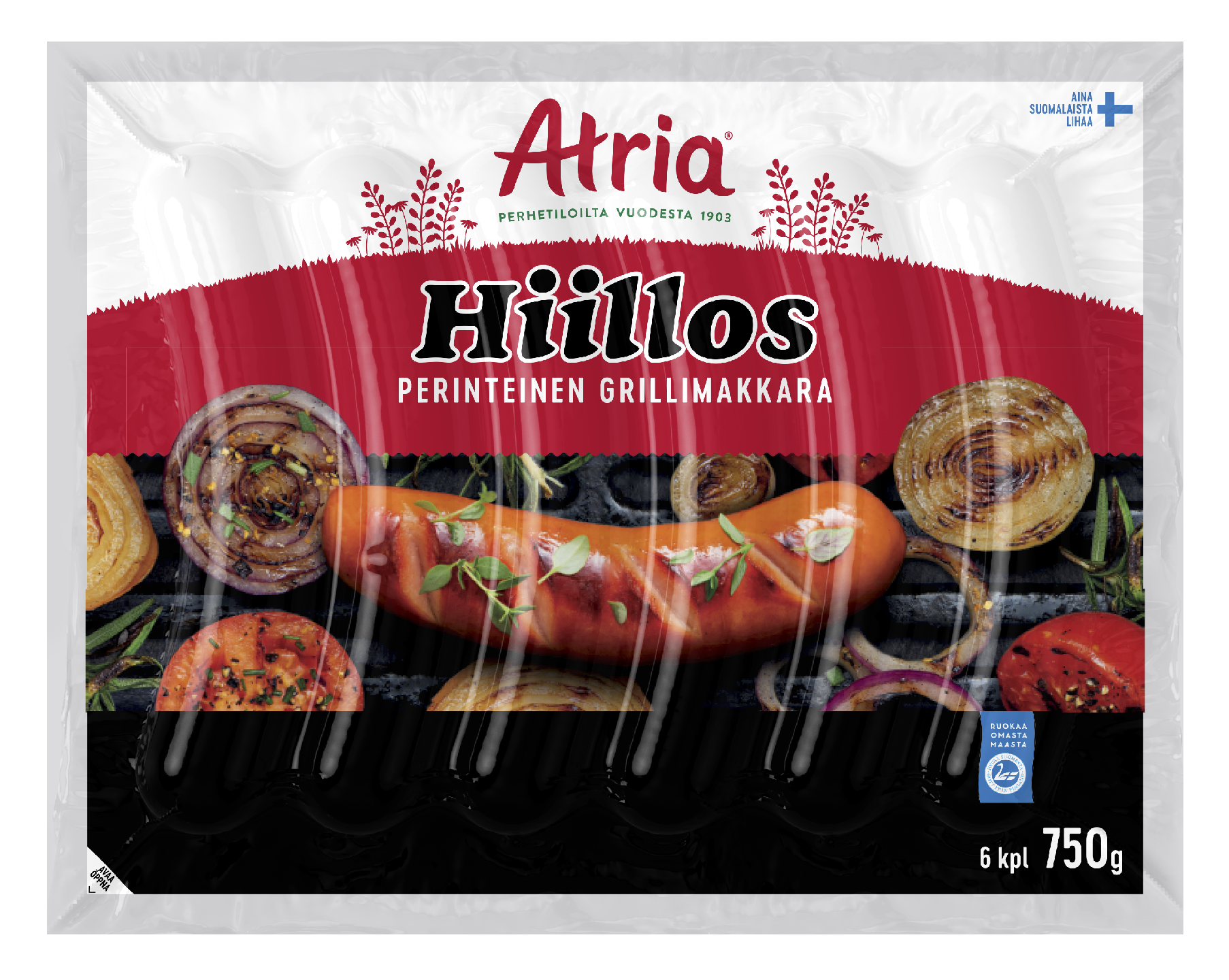 Atria Hiillos Grillimakkara 750g