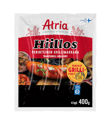 Atria Hiillos Grillimakkara 400g
