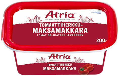 Atria 200g Levitettävä Tomaattiherkku Maksamakkara