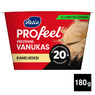 Valio PROfeel proteiinivanukas 180g kanelikeksi laktoositon