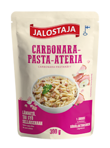 Jalostaja Carbonara-pasta-ateria 300g