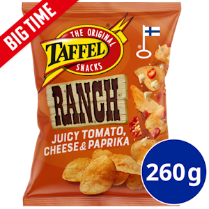 Taffel Ranch maustettu sipsi 260g