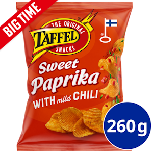 Taffel Sweet Paprika maustettu sipsi 260g